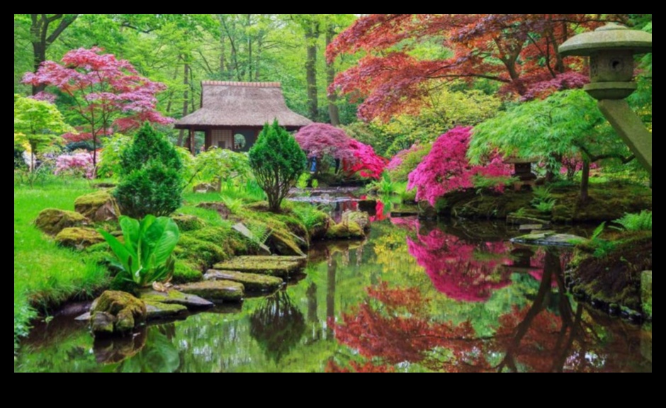 Nature's Harmony: Ιαπωνική ομορφιά του κήπου σε κάθε φύλλο