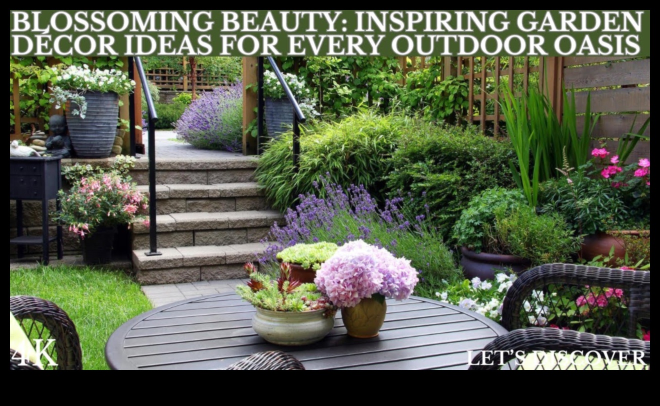 Blossom in Style: Αποκαλύφθηκαν μοντέρνες ιδέες διακόσμησης κήπου