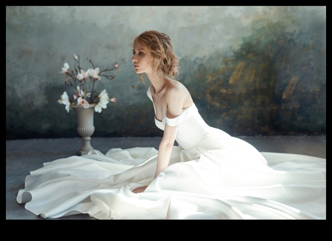 Sculpted in Time: Timeless Wedding Dress Marvels
