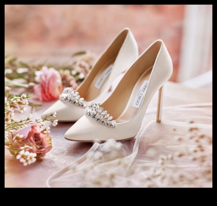 Cinderella Moments: Enchanting Bridal Footwear