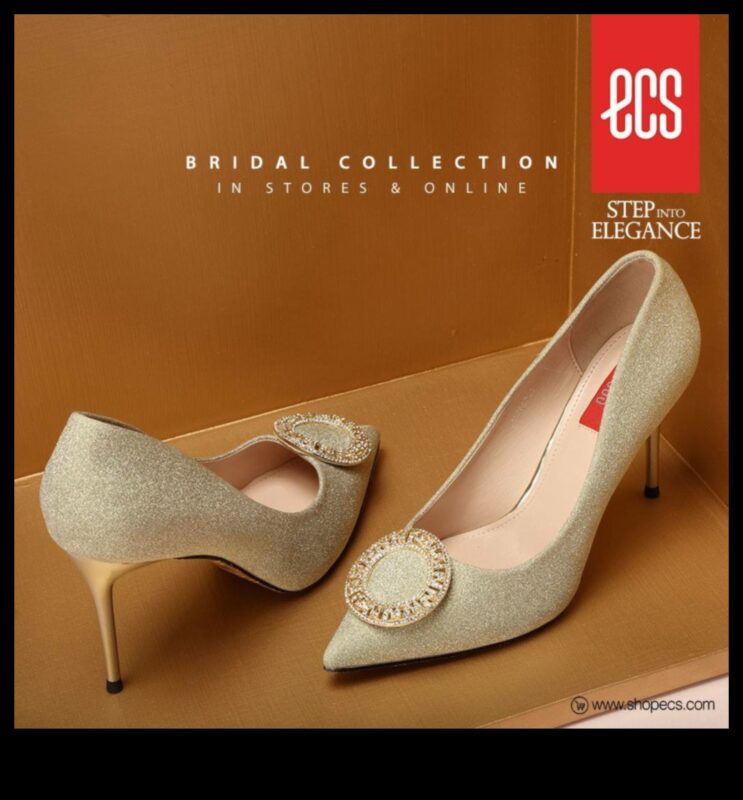 Βήμα στην κομψότητα: Νυφικά παπούτσια που θαμπώνουν