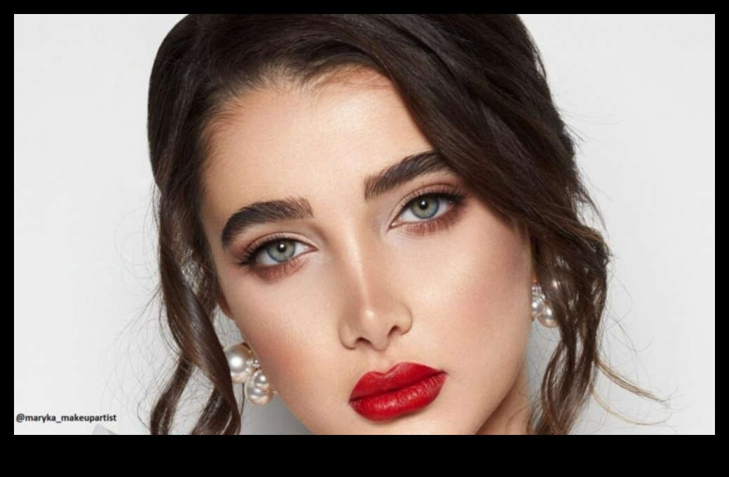 Bold Lips, Bold Choices: Embracing Statement Colors στο βραδινό μακιγιάζ